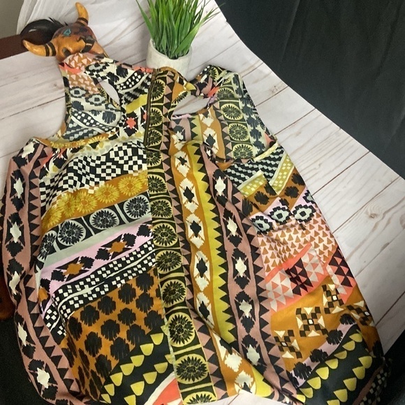 Body Central Boho print tank top - Picture 3 of 6